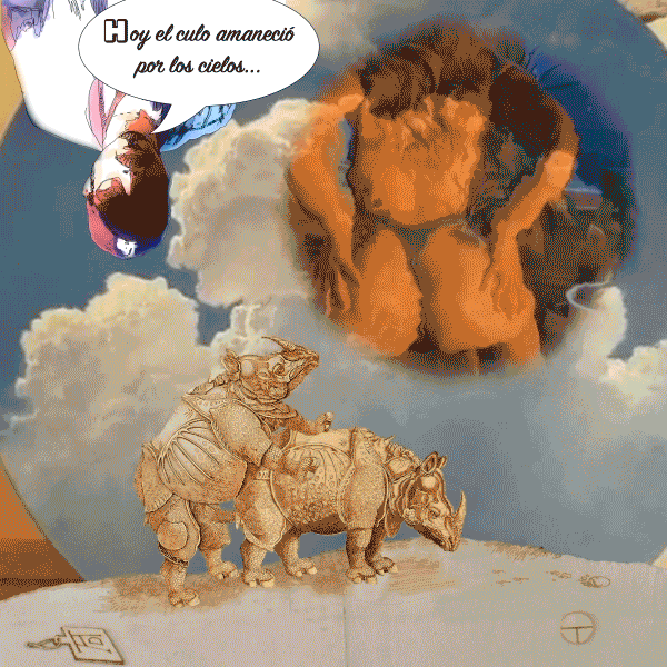 el culo por los cielos